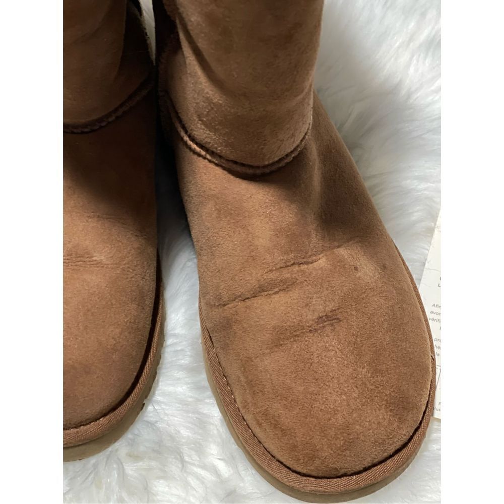 Ugg Bailey Button Triplet Ll Bootsize 8 Suede - image 6